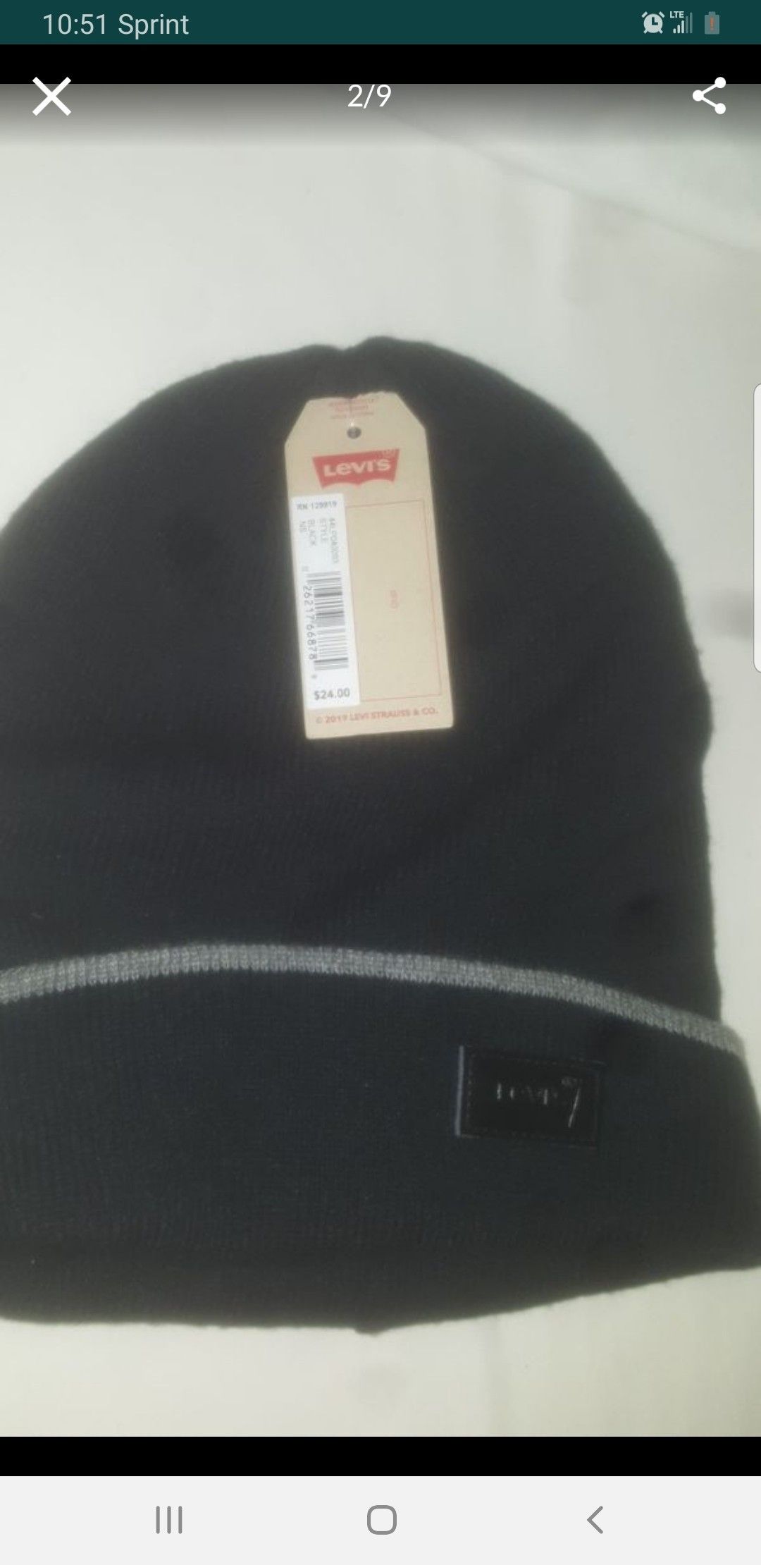 LEVI'S hats, genuine Leather lined gloves and Nike gloves