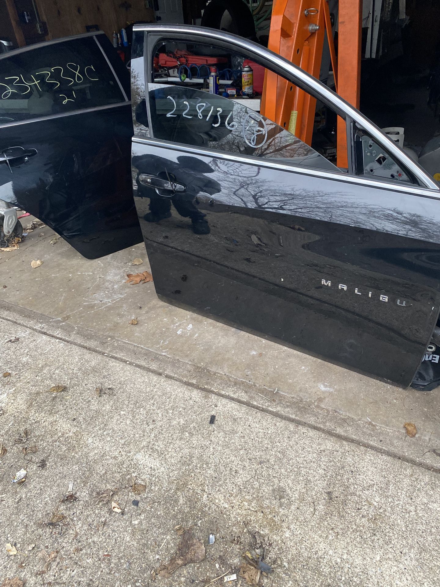 2016 -2020 Black Malibu Passenger Side Doers