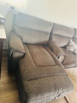 Grey sofa/couch