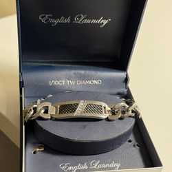 English Laundry Stainless Steel Men’s Bracelet 