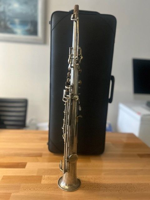 French sopranino saxophone Jerome Thibouville Lamy Paris - Vintage Rare