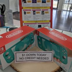 Nintendo Switch Lite -PAYMENTS AVAILABLE-$1 Down Today 