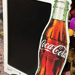 Large Coca-Cola Sandwich Board Sidewalk Sign