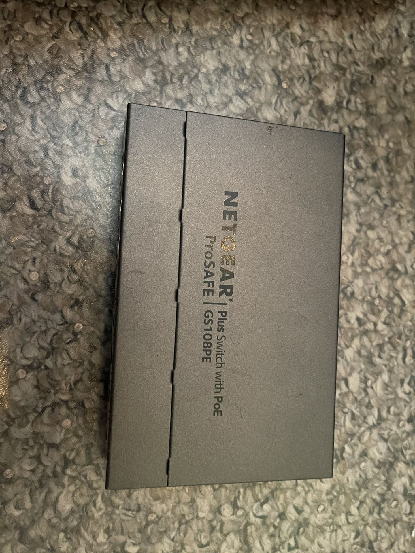 Netgear 8 Port Switch With 4 Port POE