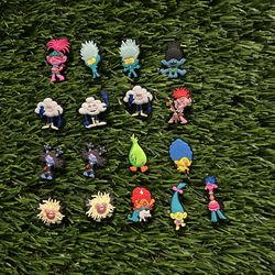 Trolls Croc Charms