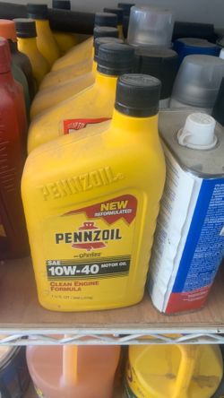 10 quarts of pennzoil