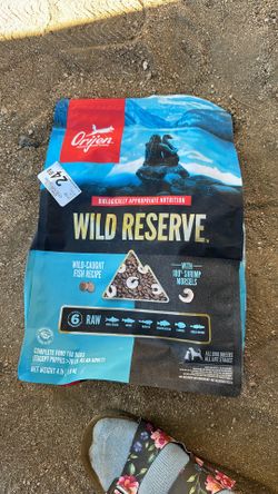 Orijen freeze dried wild reserve dog food