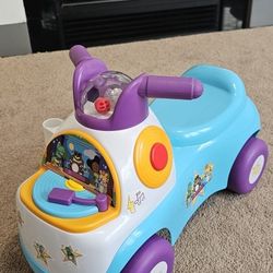 Fisher-Price Little People Blue  Move N Groove Ride-on with Lights and Sounds