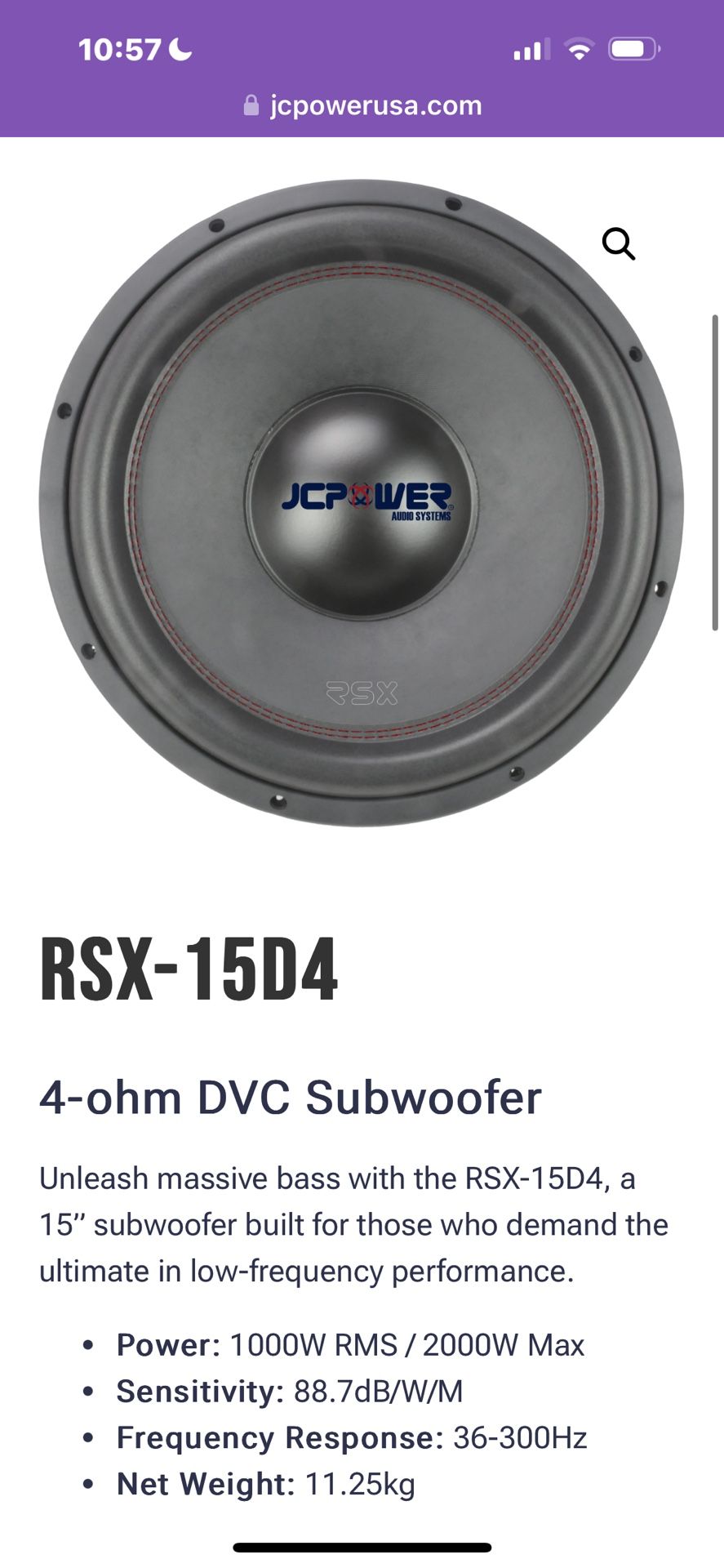 15” Sub W Box Slappppps