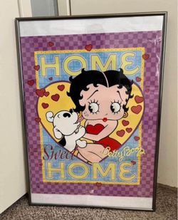 1999 Vintage Betty Boop Framed Print 