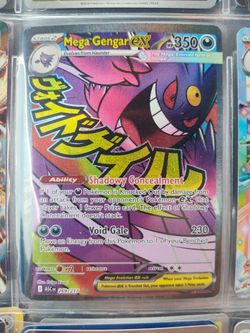 Mega Gengar Ex Pokemon Card