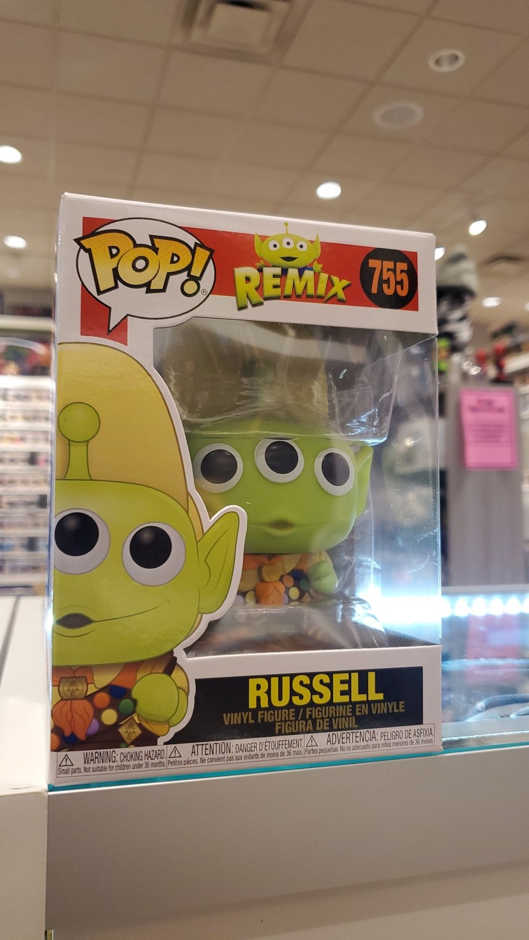 RUSSELL # 755 Funko POP! ALIEN REMIX