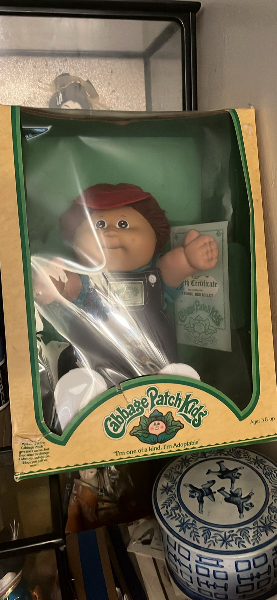 1985 In Original Box with Certificate Cabbage Patch Doll