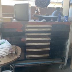 Vintage Heavy duty Toolbox