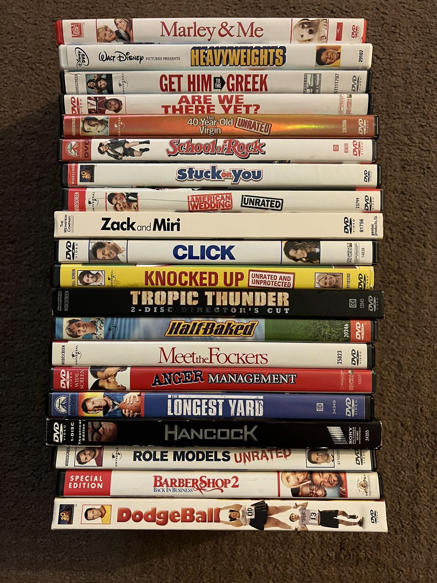 DVD 19 Comedy Movies.