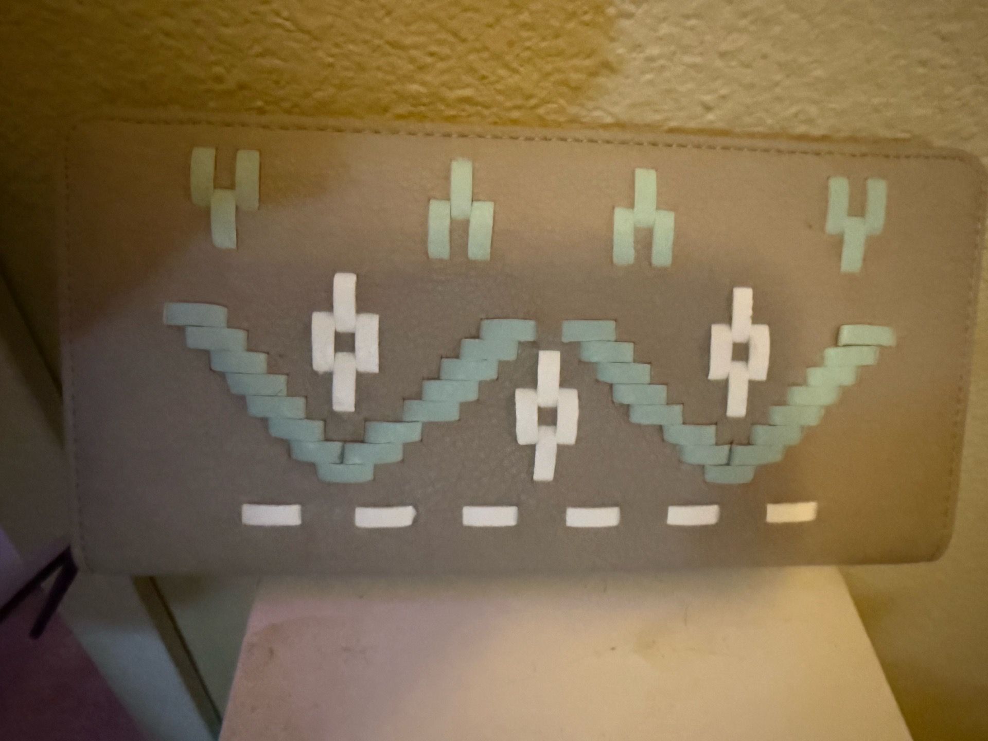 New wallet vegan leather