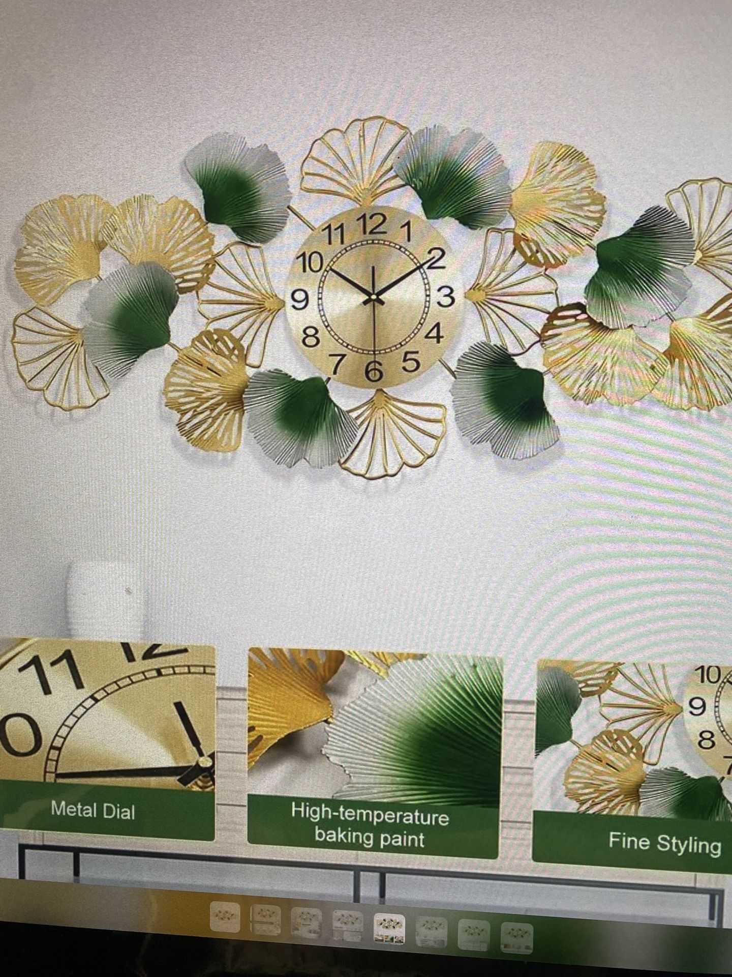 Large Creative Hanging Clock 36’15