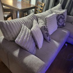 Moreau Street 2 Pc Right Arm Sofa Chaise Sectional & Moreau Street Swivel Chair