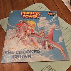 1986 Princess Of Power "The Crooked Crown" Paperback