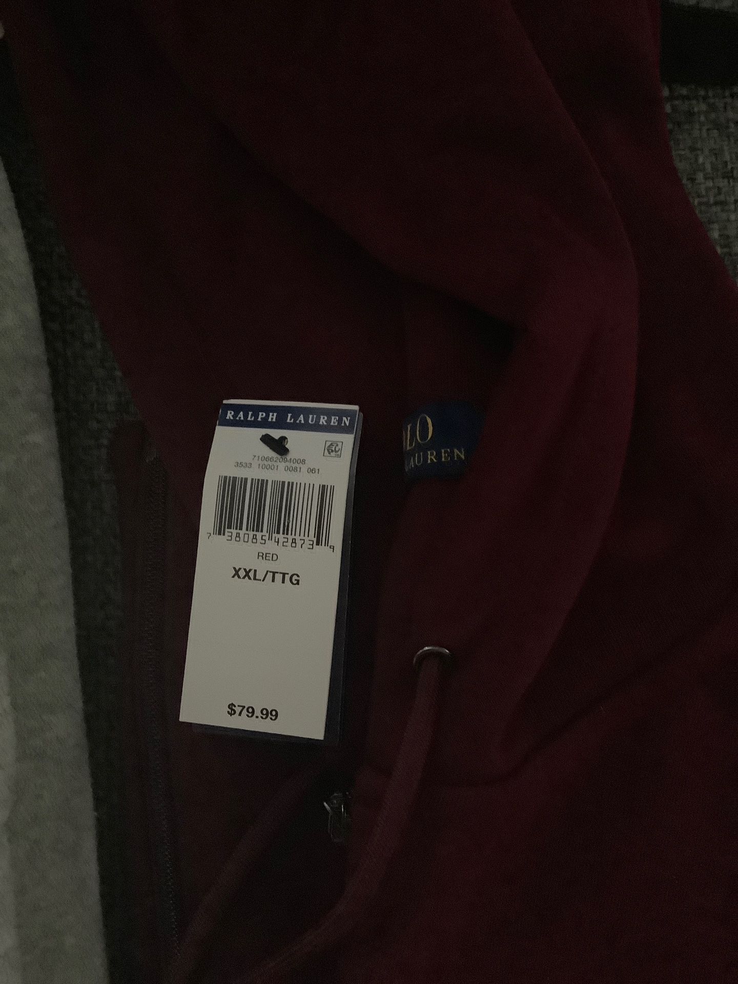 Large champion sweatz and XXL maroon polo sweater BRAND NEW