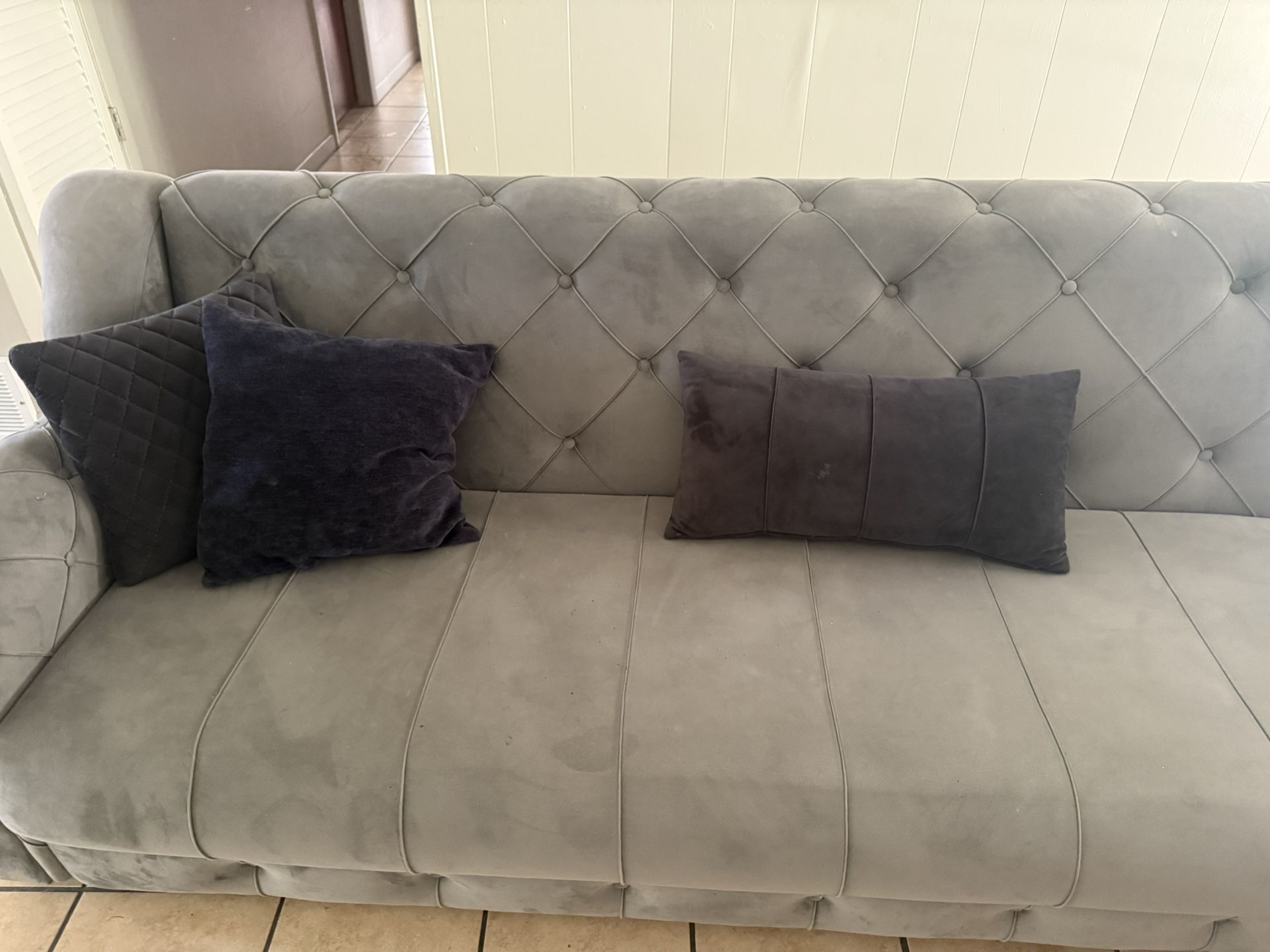 Grey Sectional Couch