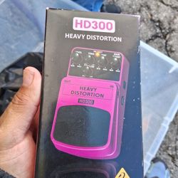 Behringer HD300 Heavy Distortion Pedal 