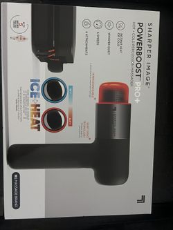 Sharper Image Powerboost Pro Body Massager with Hot and Cold