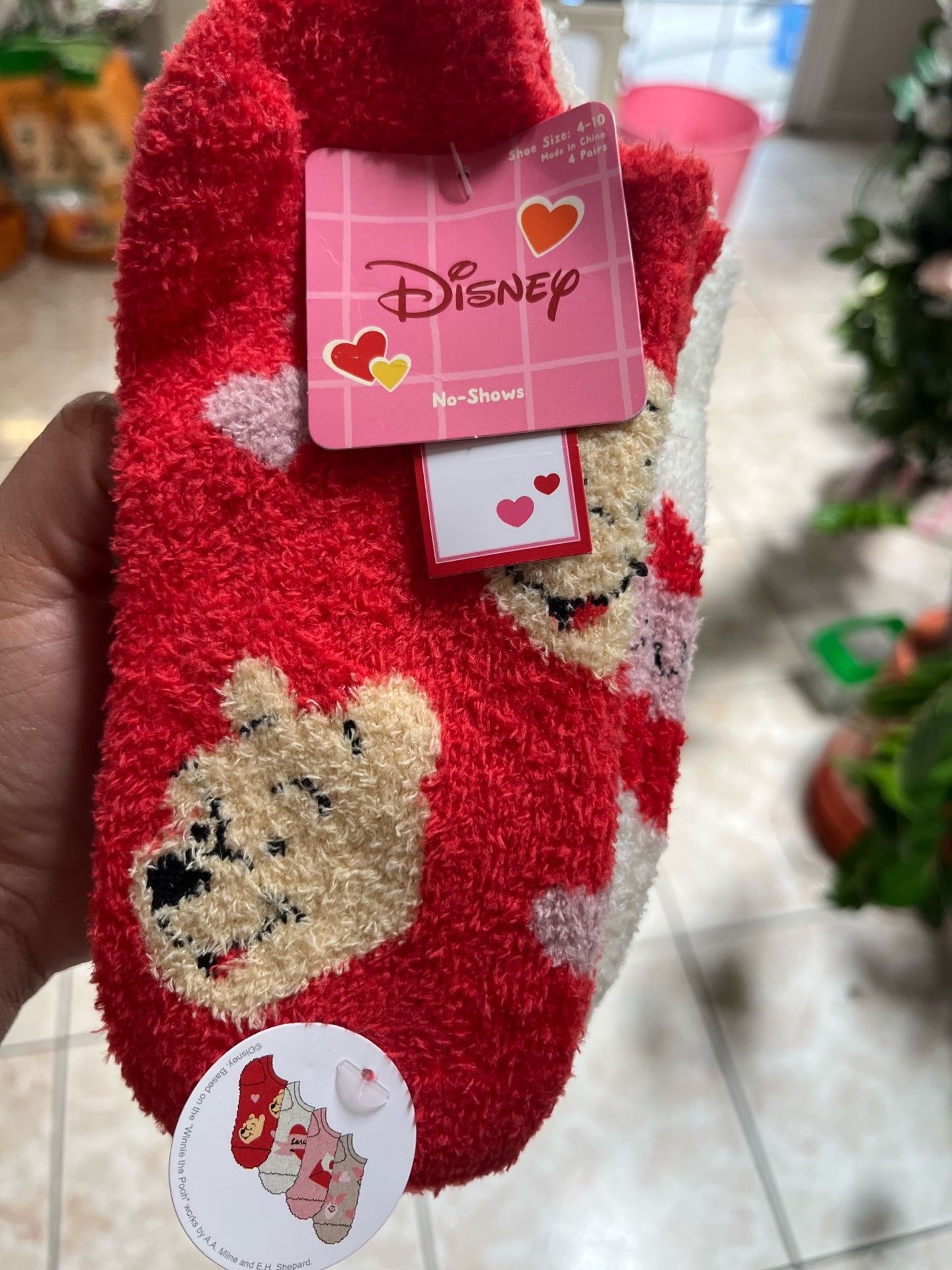 Winnie the Pooh socks
