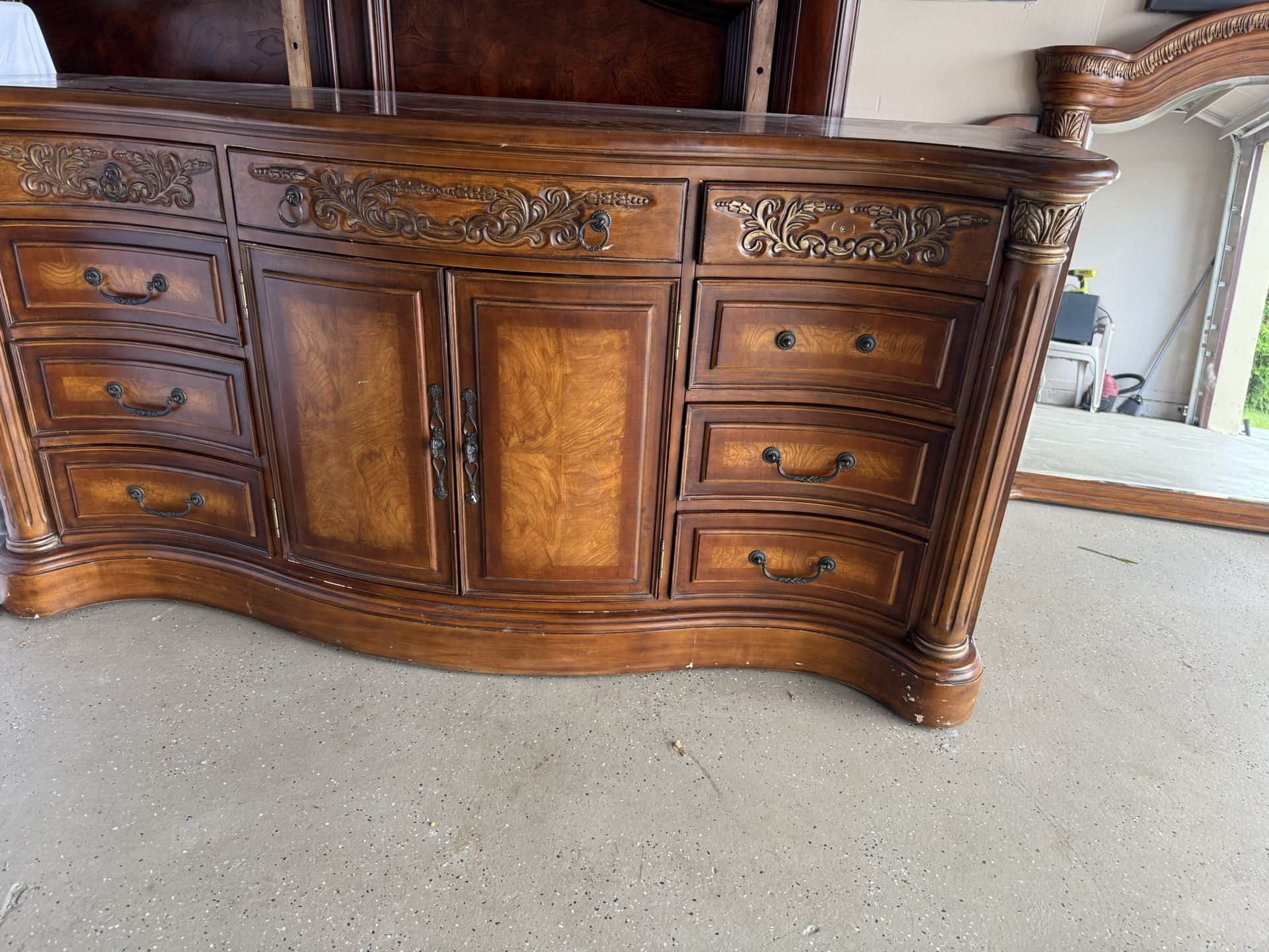 Dresser And Mirror