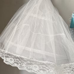 White Lace petticoat