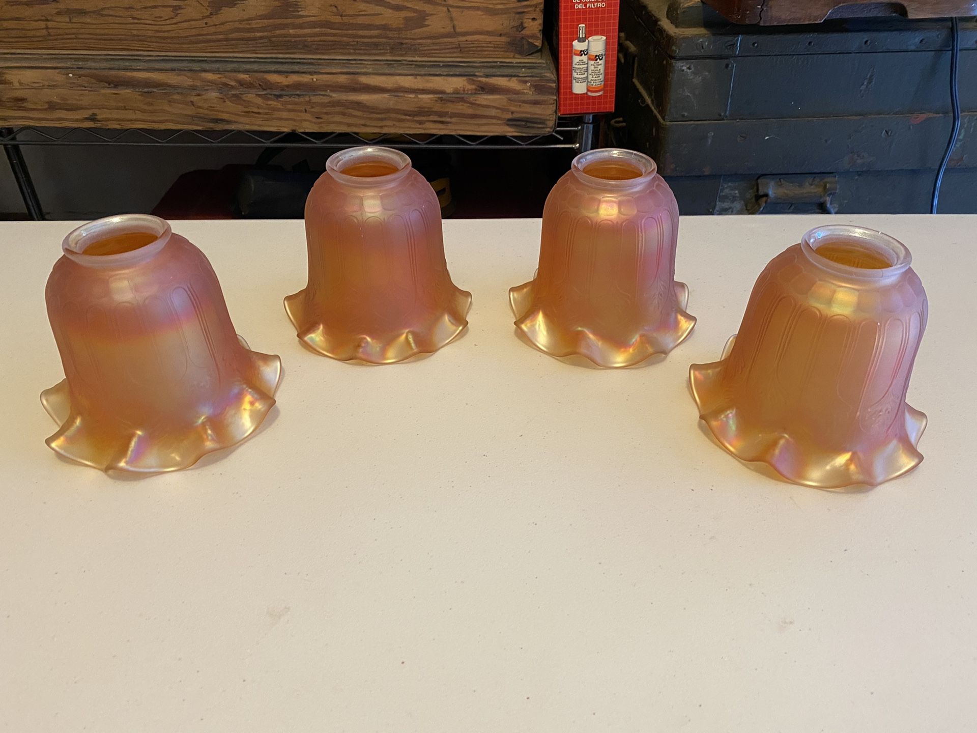 Vintage Ceiling Fan Light Bulb Shade Covers