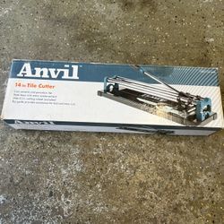 Anvil 14 In Tile Cutter