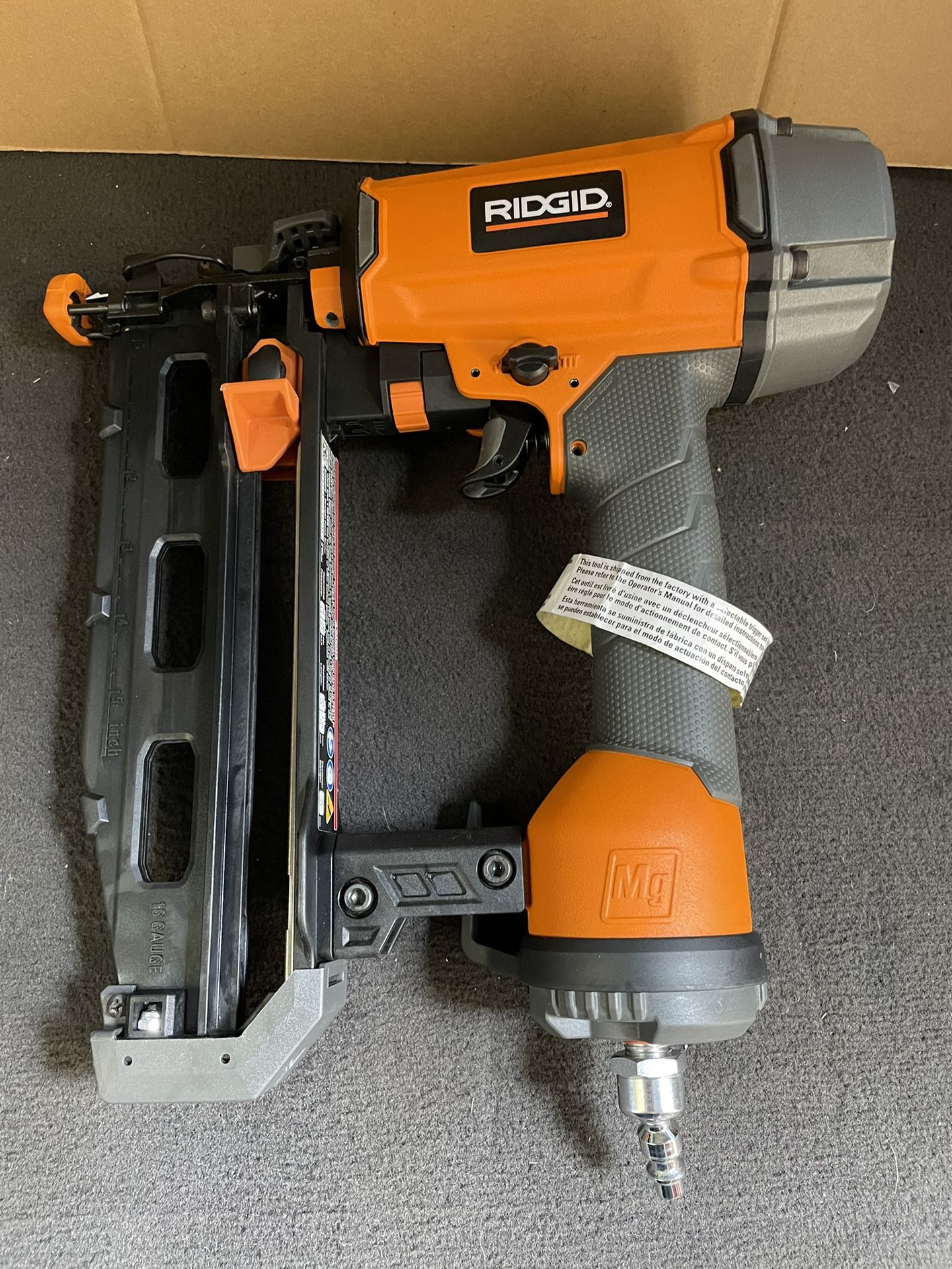 $70. -  Pneumatic 16-Gauge 2-1/2 in. Straight Finish Nailer with CLEAN DRIVE Technology