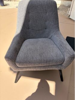 Grey sitting chair