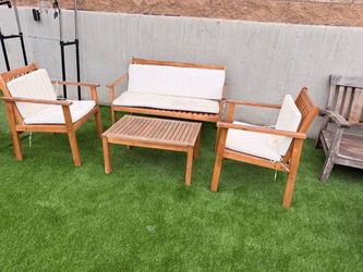 Patio table set