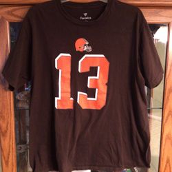 Adult Cleveland Browns Odell Beckham Jr. T shirt 