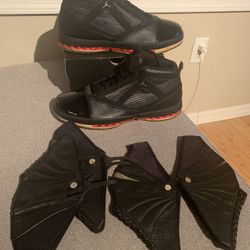 Original Vintage Jordan XVI 16 Bred Blk/red Size 11.5 Jordans 1 3 4 5 6 7 11 12 13 