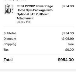 RitFit At Home Gym Equipment 