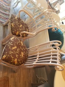 4 cute BAMBOO CHAIRS AT PICKY PINCHERS 5912 54TH AVE N KENNETH CITY OPEN NOON TO 4 YES WE ARE OPEN SUNDAY FREE DELIVERY