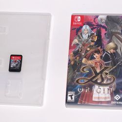 Ys Origin & Ys IX: Monstrum Nintendo Switch Video Game LOT RPG  