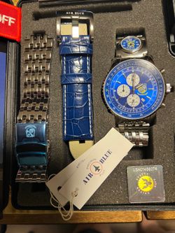 Rare Vintage Blue Angel Watch  Mens watch