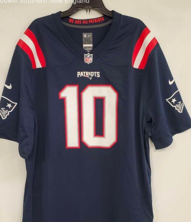Nike NFL Patriots #10 Mac Jones 3XL Jersey