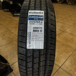 275/70/18 Llantas LT