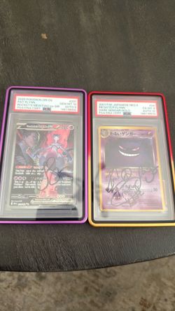 Some auto Pokemon slabs and prime singles