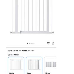 Safety 1st Baby Gate - Open Box/Never Used