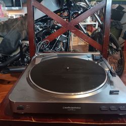 Audio Technica At Lp60 Turntable Record Player Works Great Can Include Full Sound System