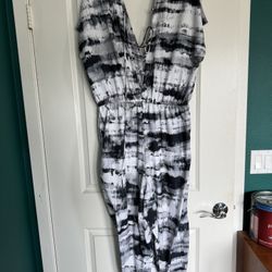 World Market Jumpsuit With Pockets