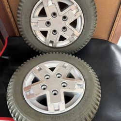 Primo Powertrax 3.00-8 Flat Free Wheels
