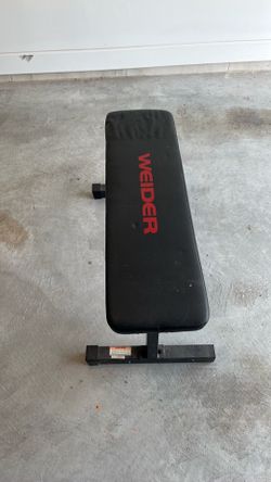 Flat workout bench