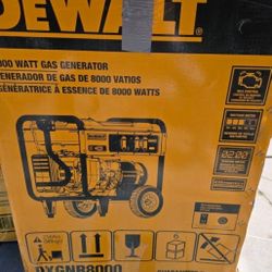Dewalt 10000/8000 -watt Electric Start Gas Powered Portable Generator 